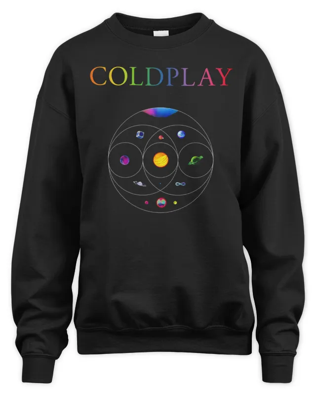 New Official Coldplay Music Of The Spheres World Tour Sweatshirt