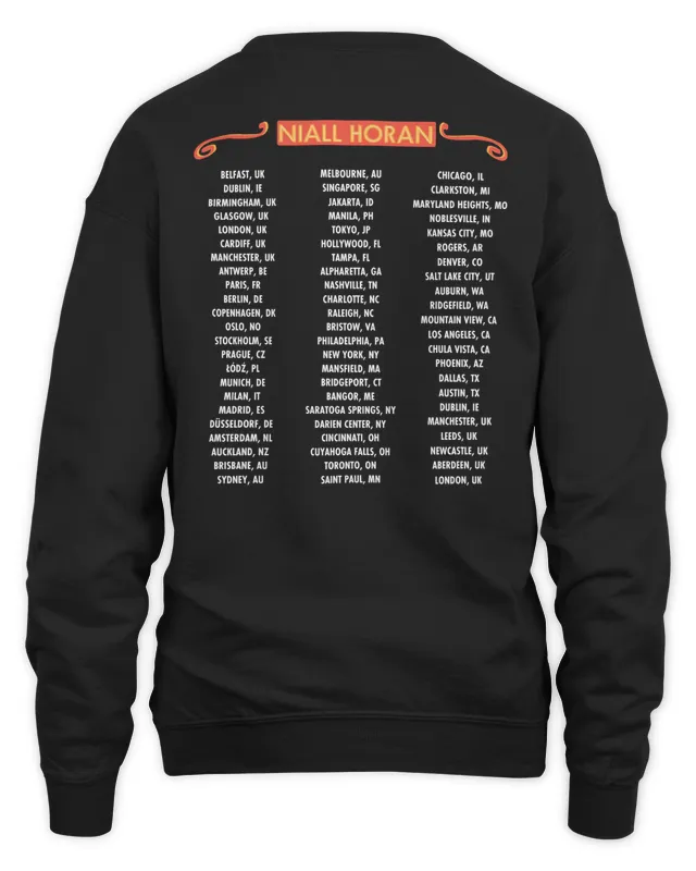 New Niall Horan Merch The Show Live On Tour Hope You Enjoy The Show Sweatshirt
