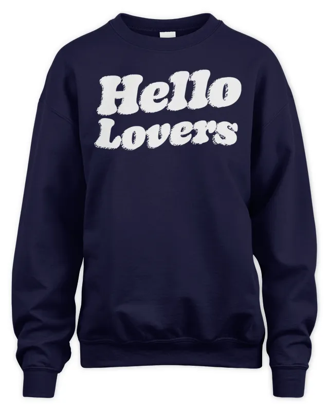New Niall Horan Hello Lovers Logo Longsleeve Sweatshirt