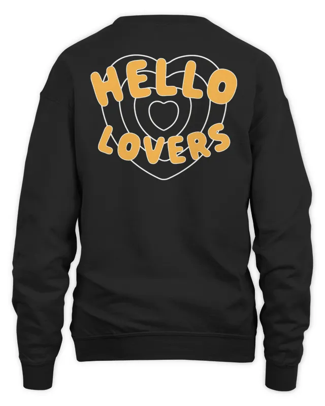 New Niall Horan Merch Hello Lovers Logo Navy Sweatshirt