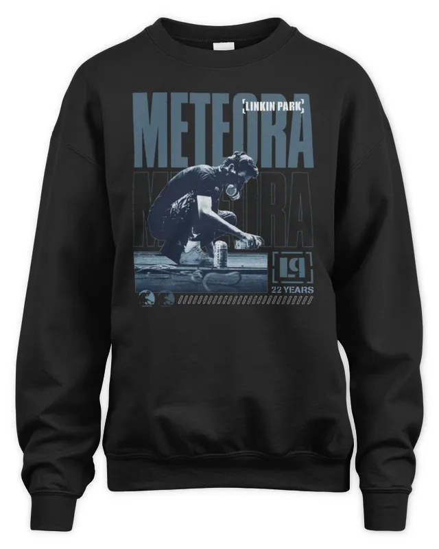 Linkin Park Meteora 22 Years Unisex Black Sweatshirt