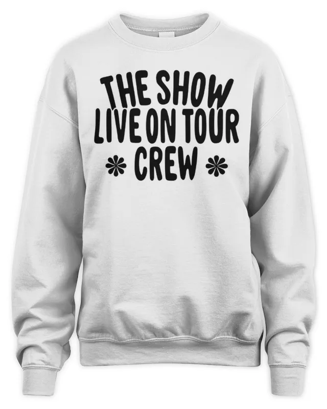 New Niall Horan Merch The Show Live On Tour Crew Sweatshirt