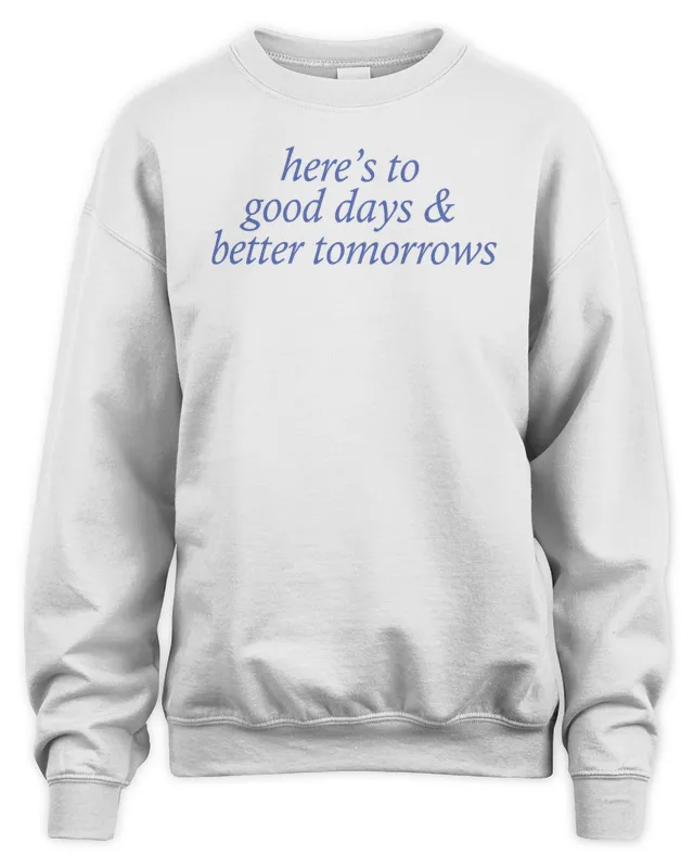 Luke Combs Merch Good Days White Sweatshirt