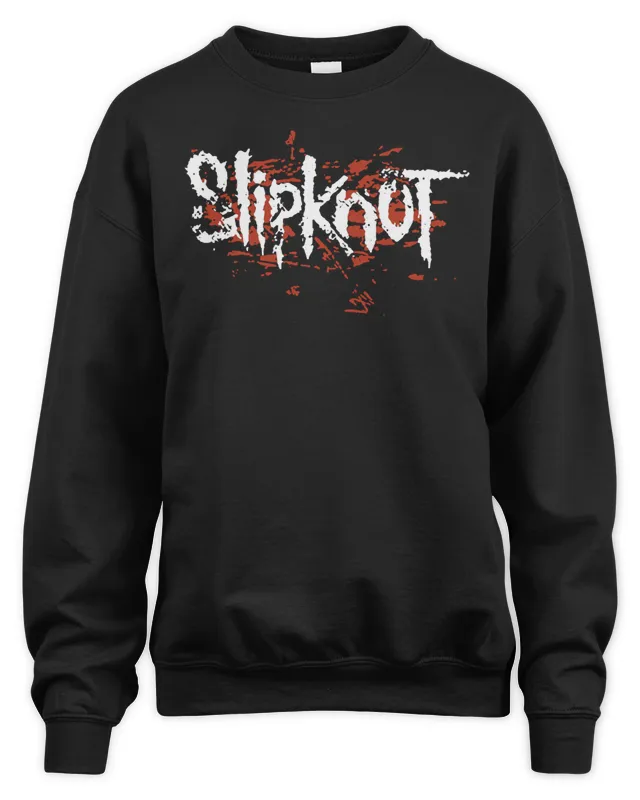 Slipknot Merch New Logo Splatter Sweatshirt