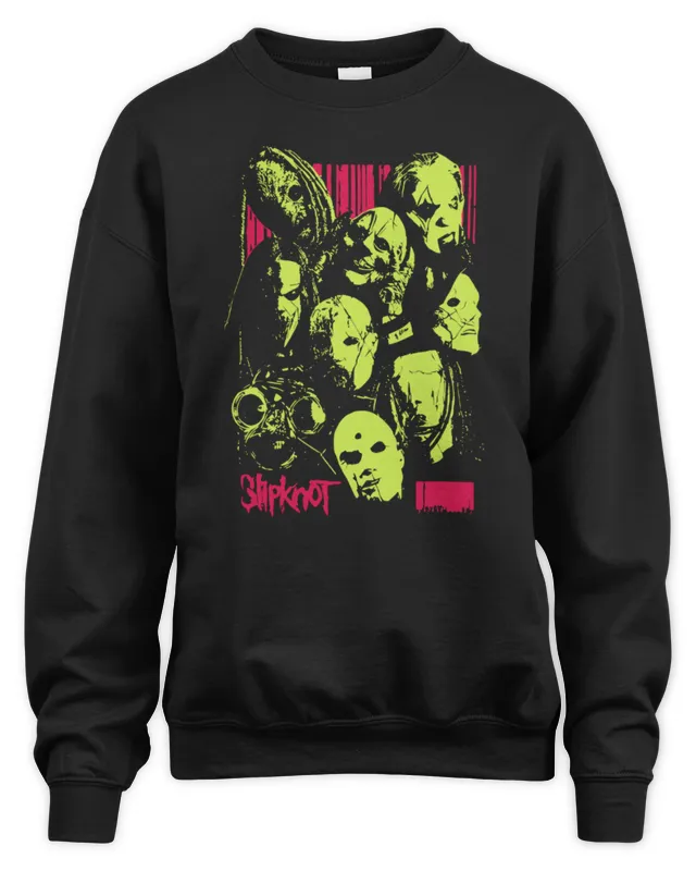 Slipknot 25th Anniversary Here Comes The Pain Tour Black Sweatshirt
