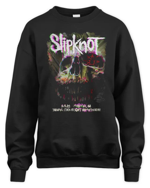 Slipknot Merch Sep 15 Tour Phoenix Az Talking Stick Resort Amphitheatre Sweatshirt