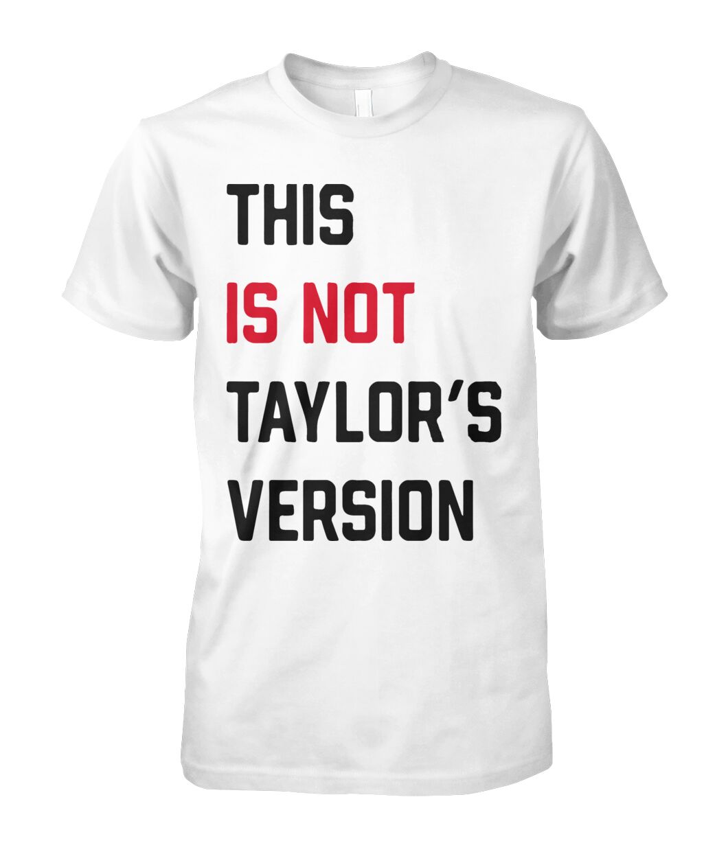 Taylor Swift This Is Not Taylor's Version Shirt