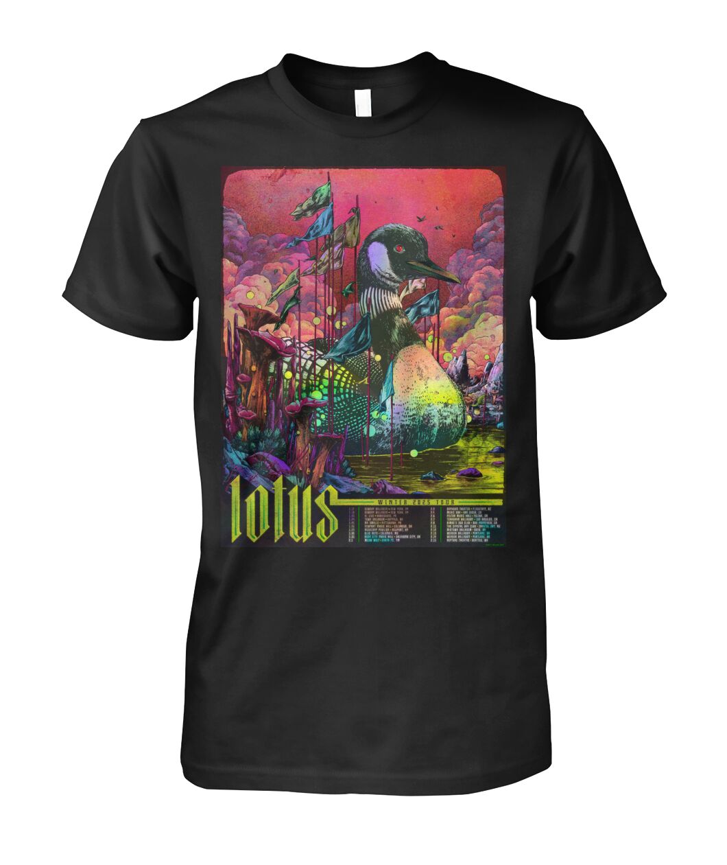Lotus The Band Winter Tour 2025 Shirt