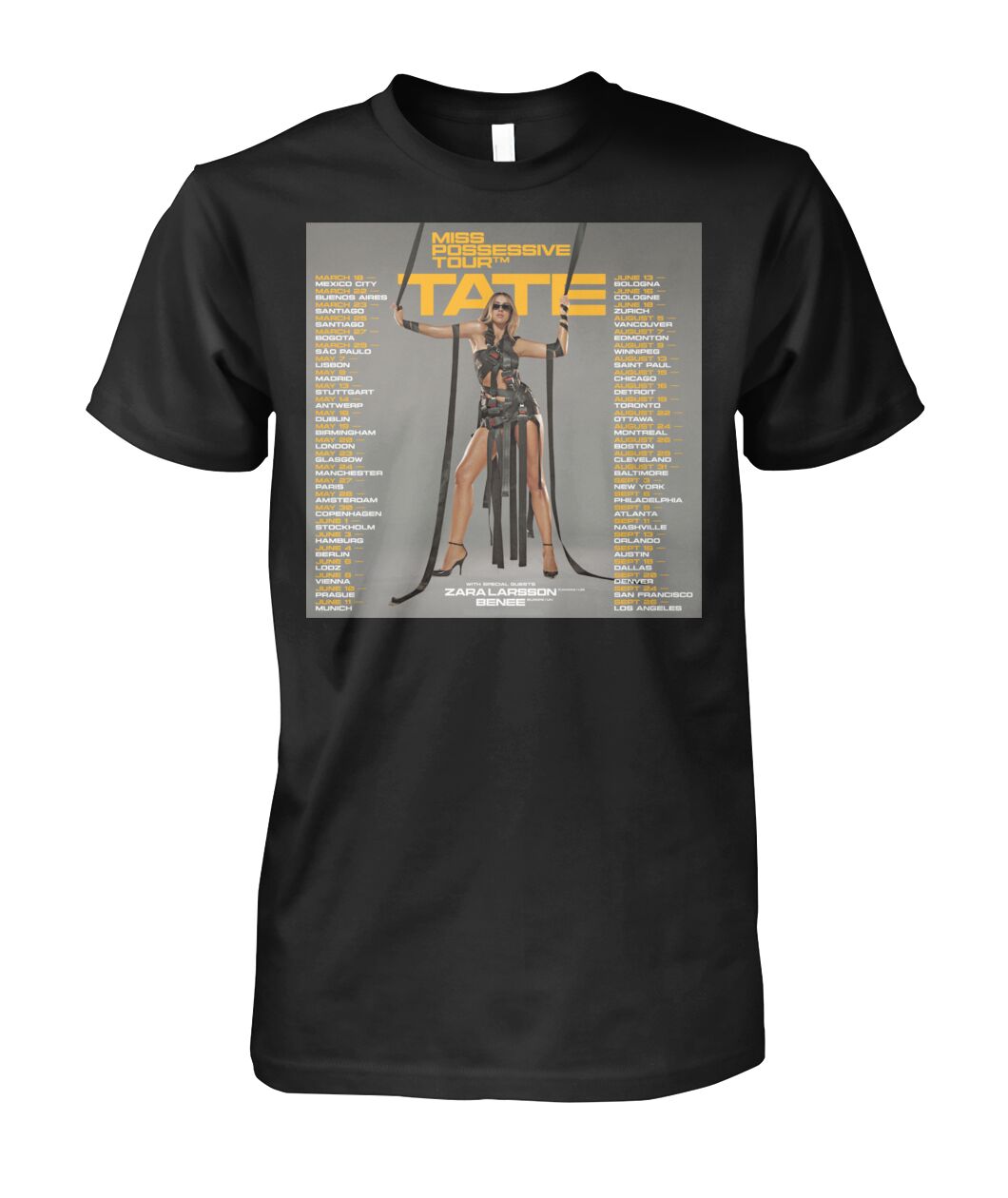 New Tate McRae Miss Possessive Tour 2025 Shirt