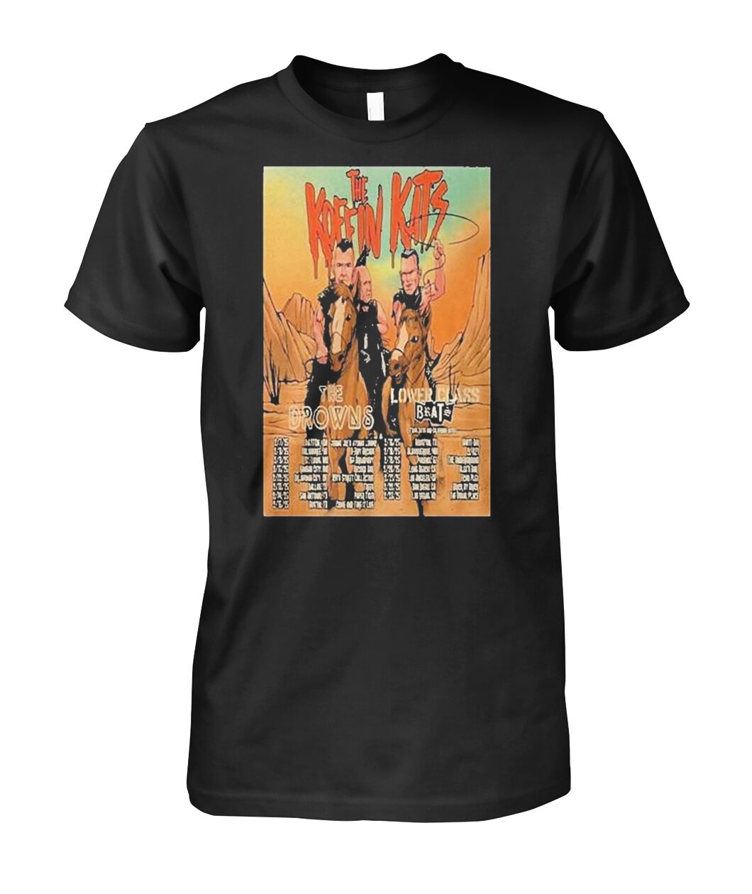 New The Koffin Kats February Tour 2025 Shirt