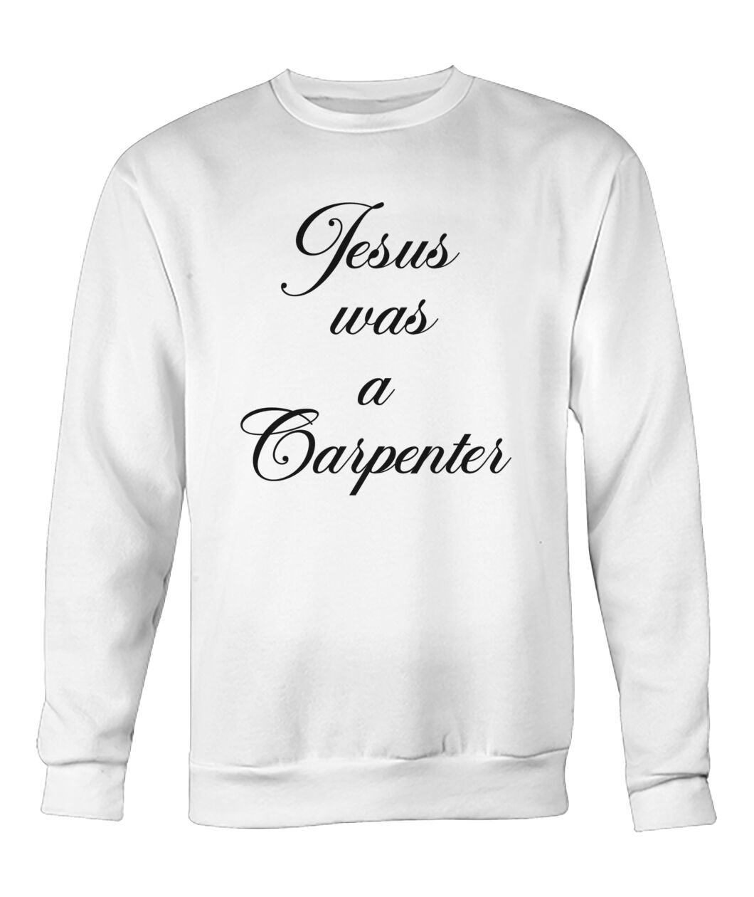 New Jesus Was A Sabrina Carpenter White Sweatshirt
