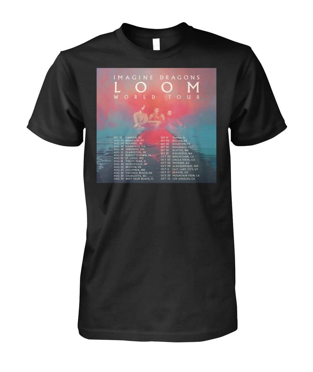 New Imagine Dragons Loom World TourT Shirts