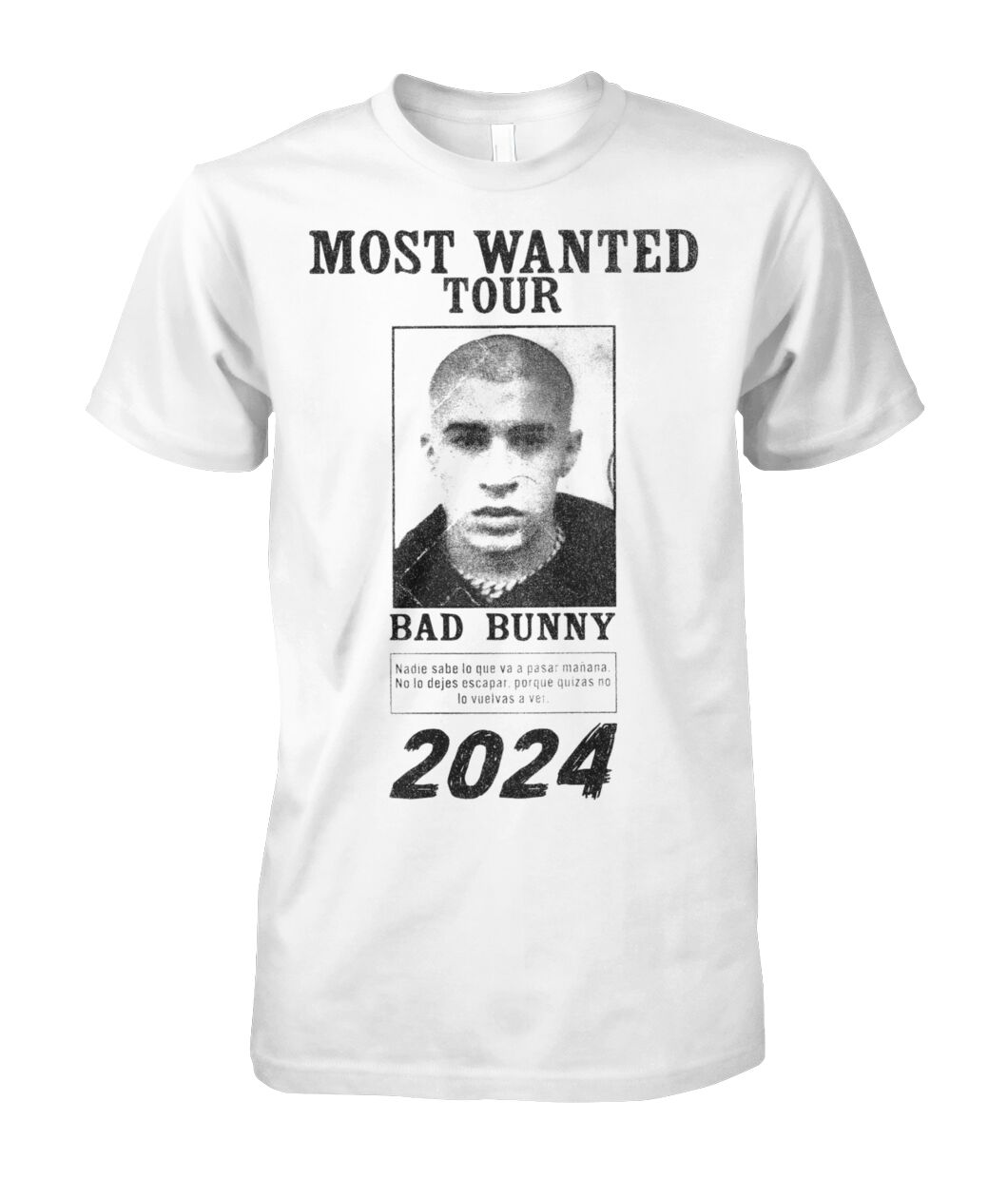 New Bad Benito Most Wanted TourT Shirt