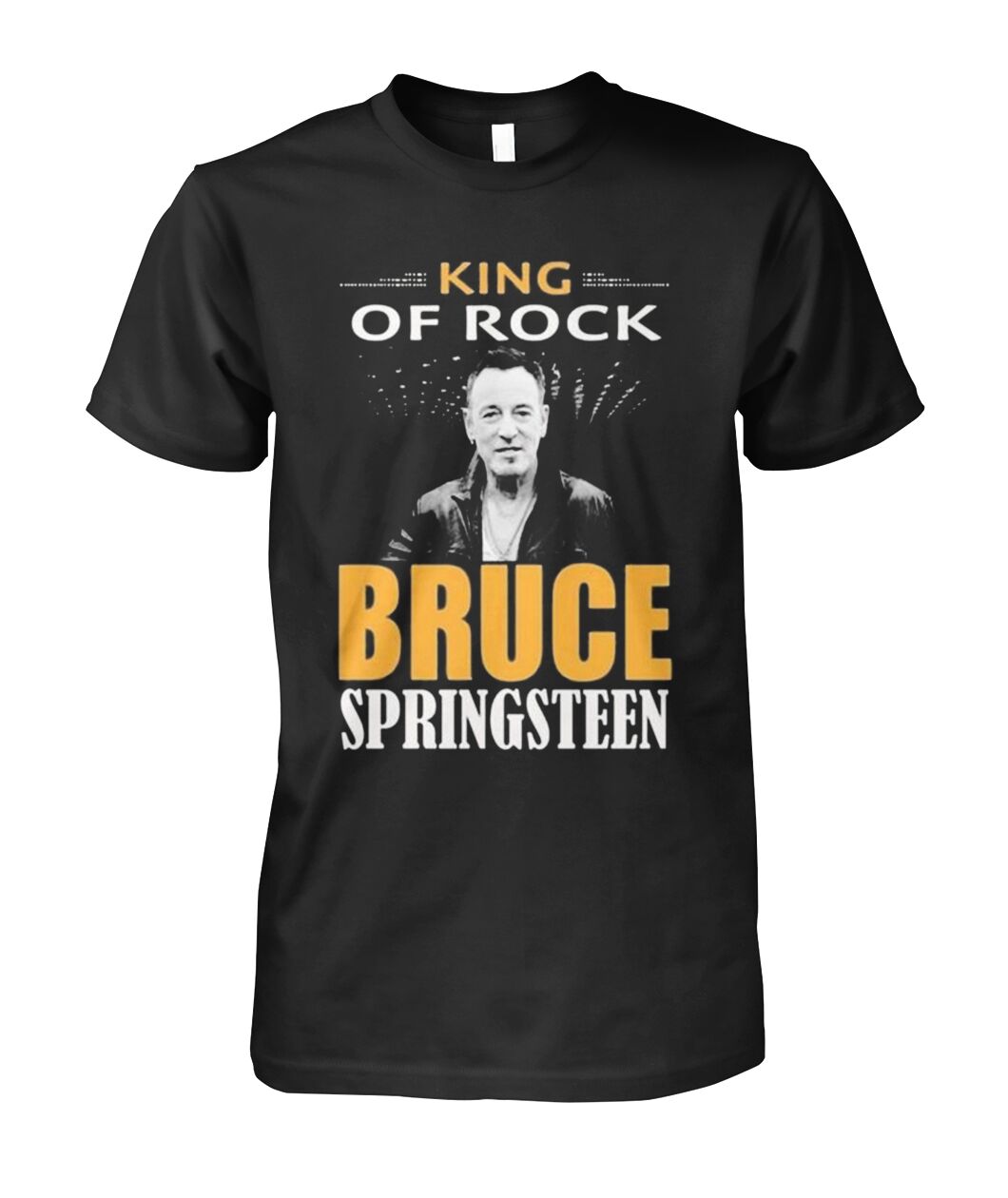Official Bruce Springsteen 1949-2025 King Of Rock Shirt