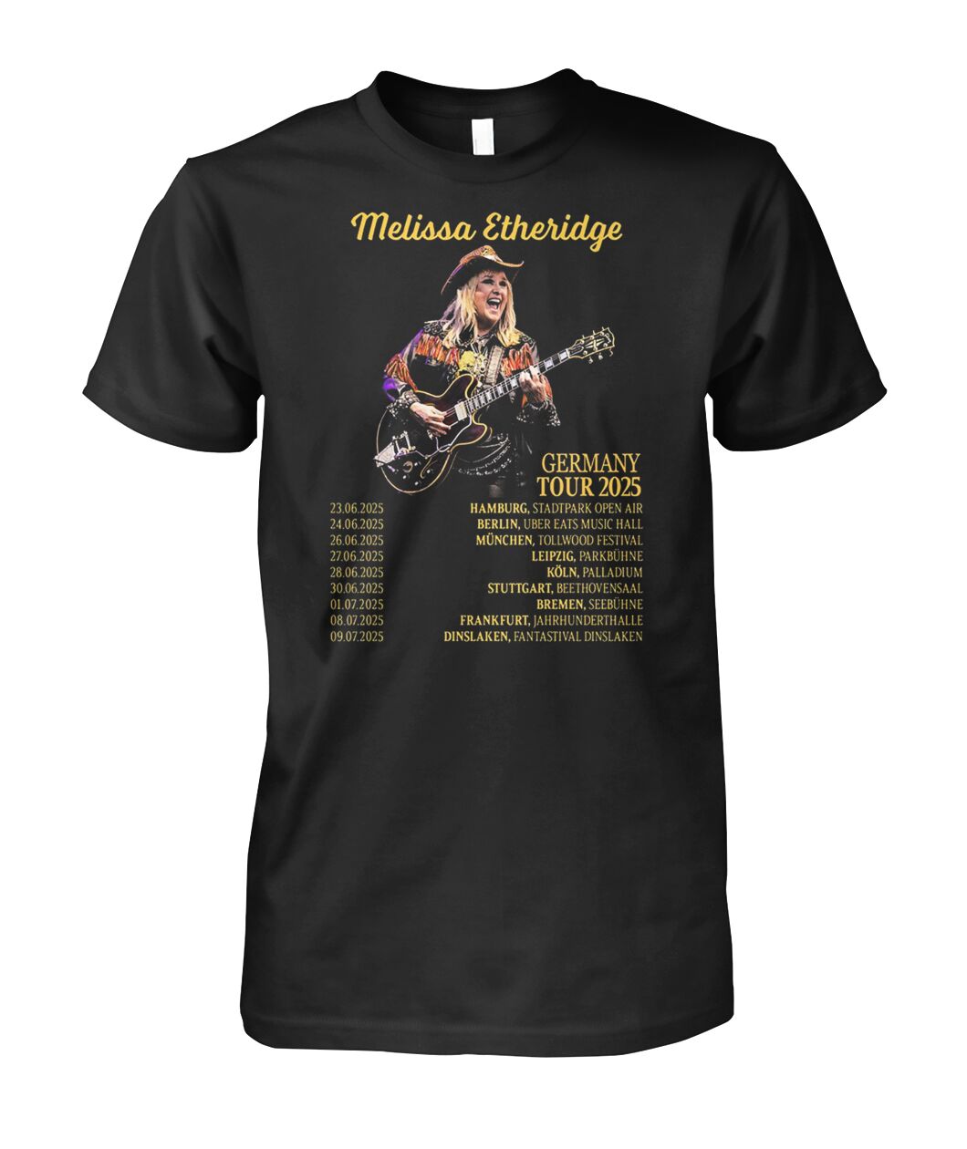 Melissa Etheridge Germany Tour 2025 Shirt