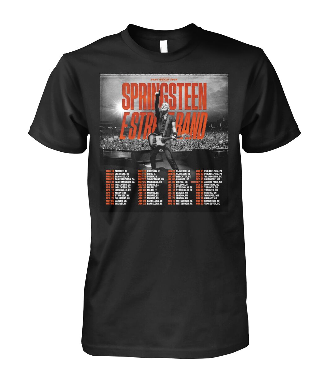 New Bruce Springsteen and E StreetTour Shirt