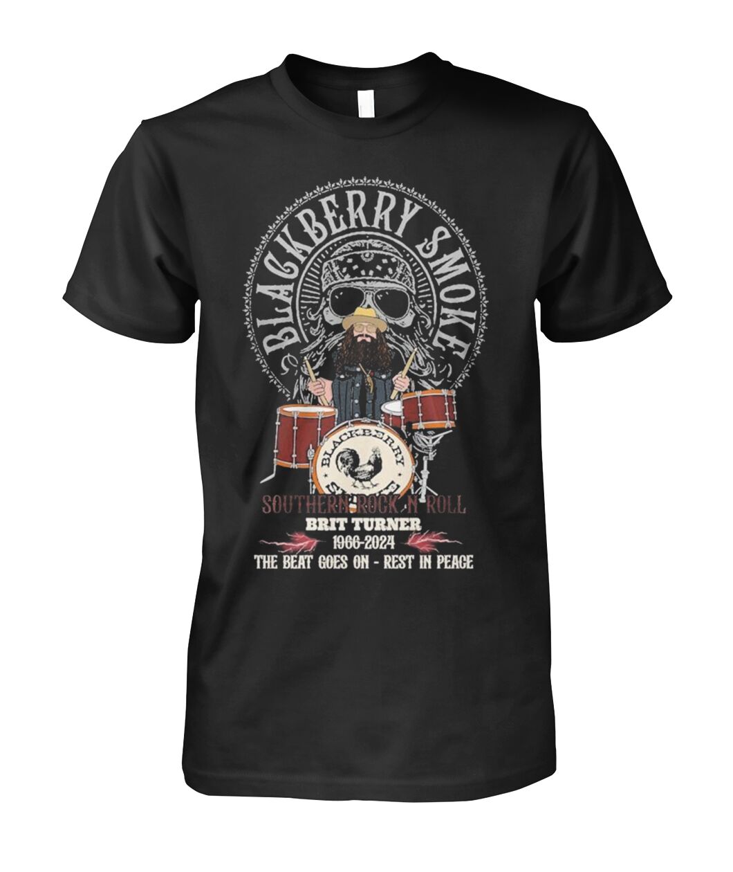 New Blackberry Smoke Southern Rock N Roll Brit Turner 1966Memories Shirt