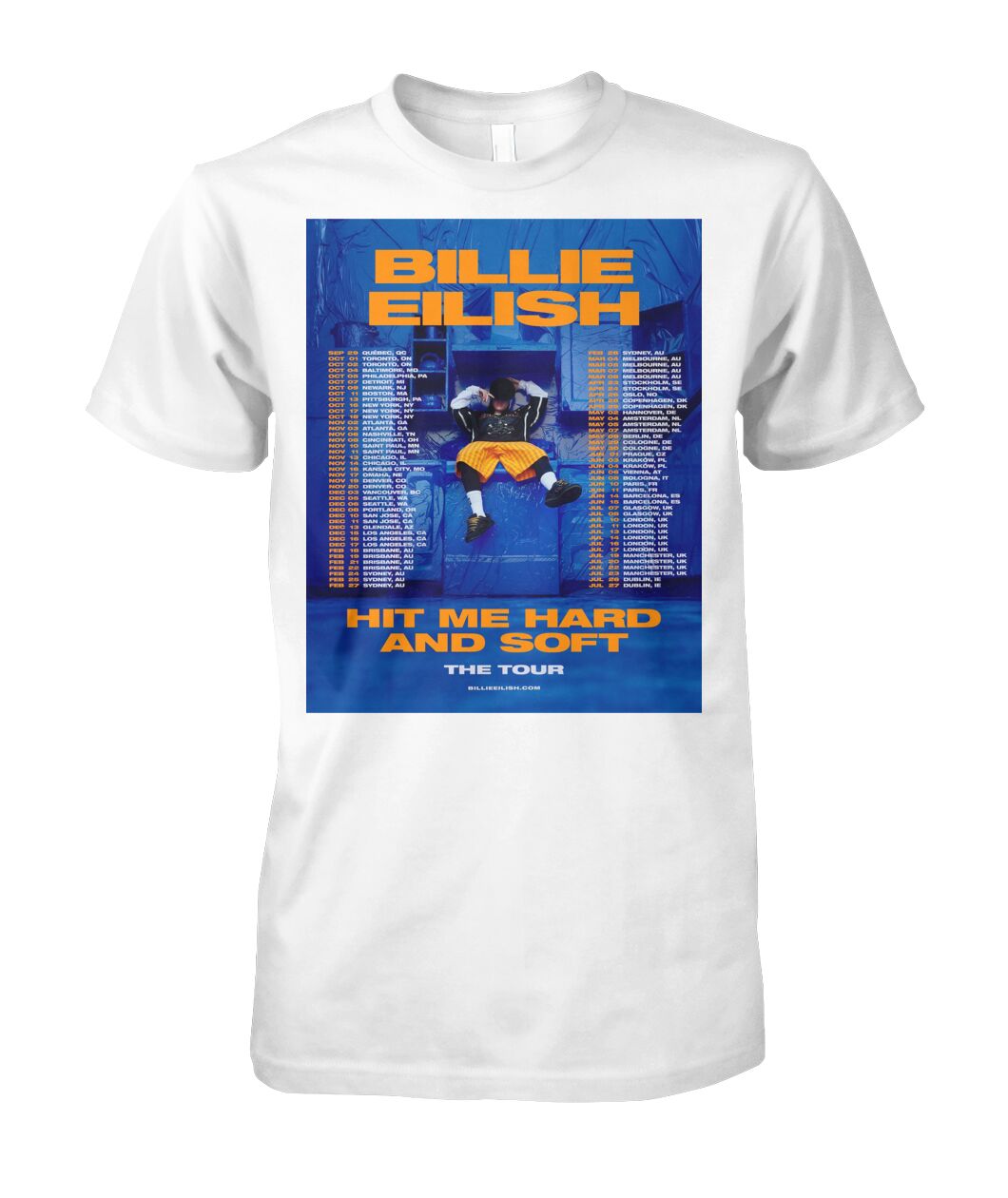 New Billie Eilish Hit Me Hard and Soft The TourShirt