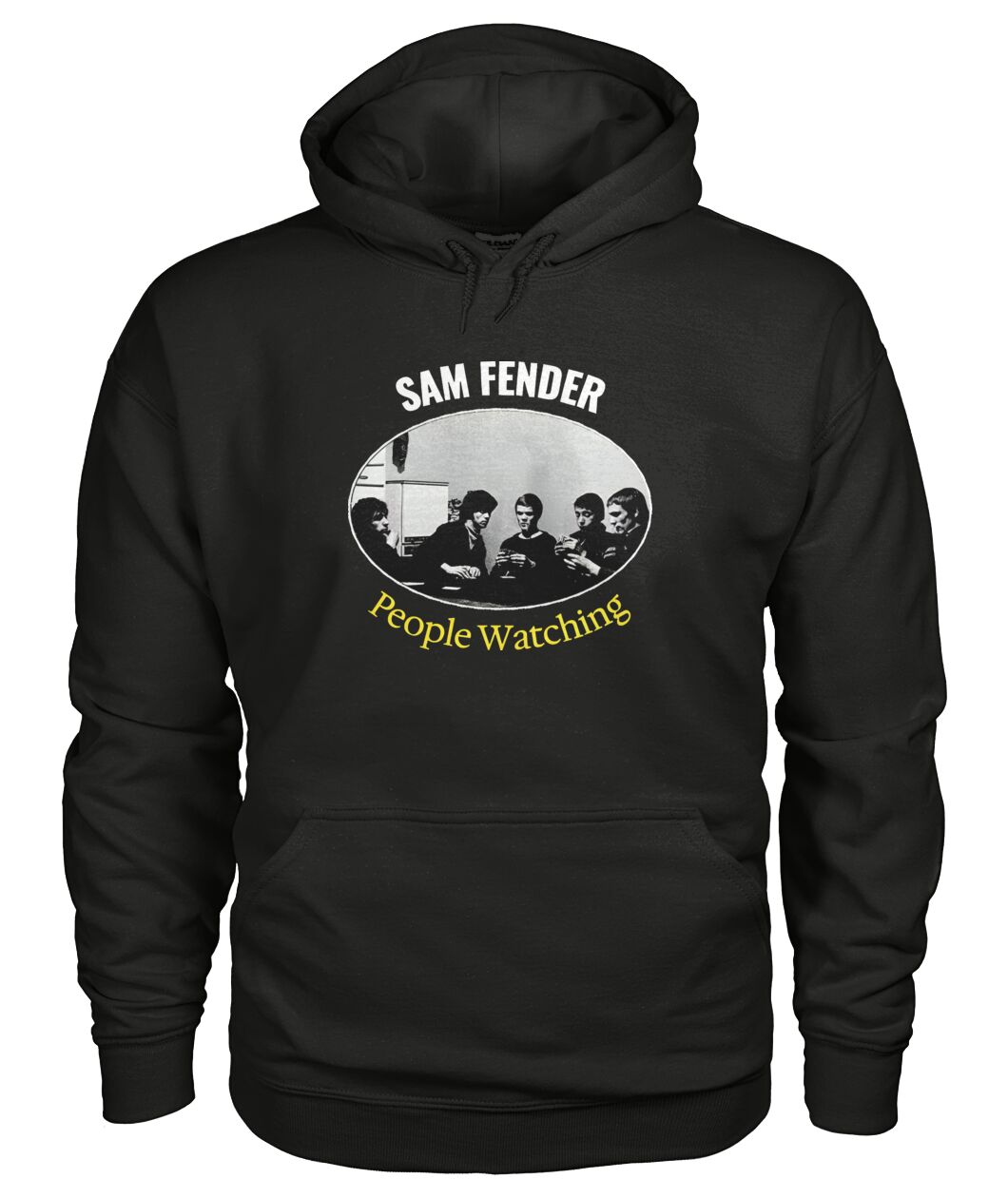 New People Watching Sam Fender Merch Hoodie