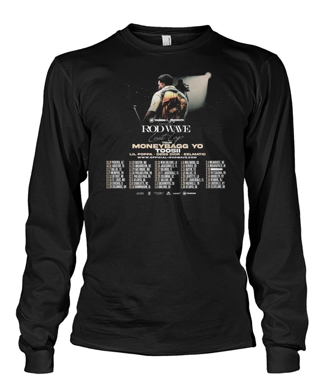 New Rod Wave Last Lap TourSweatshirt