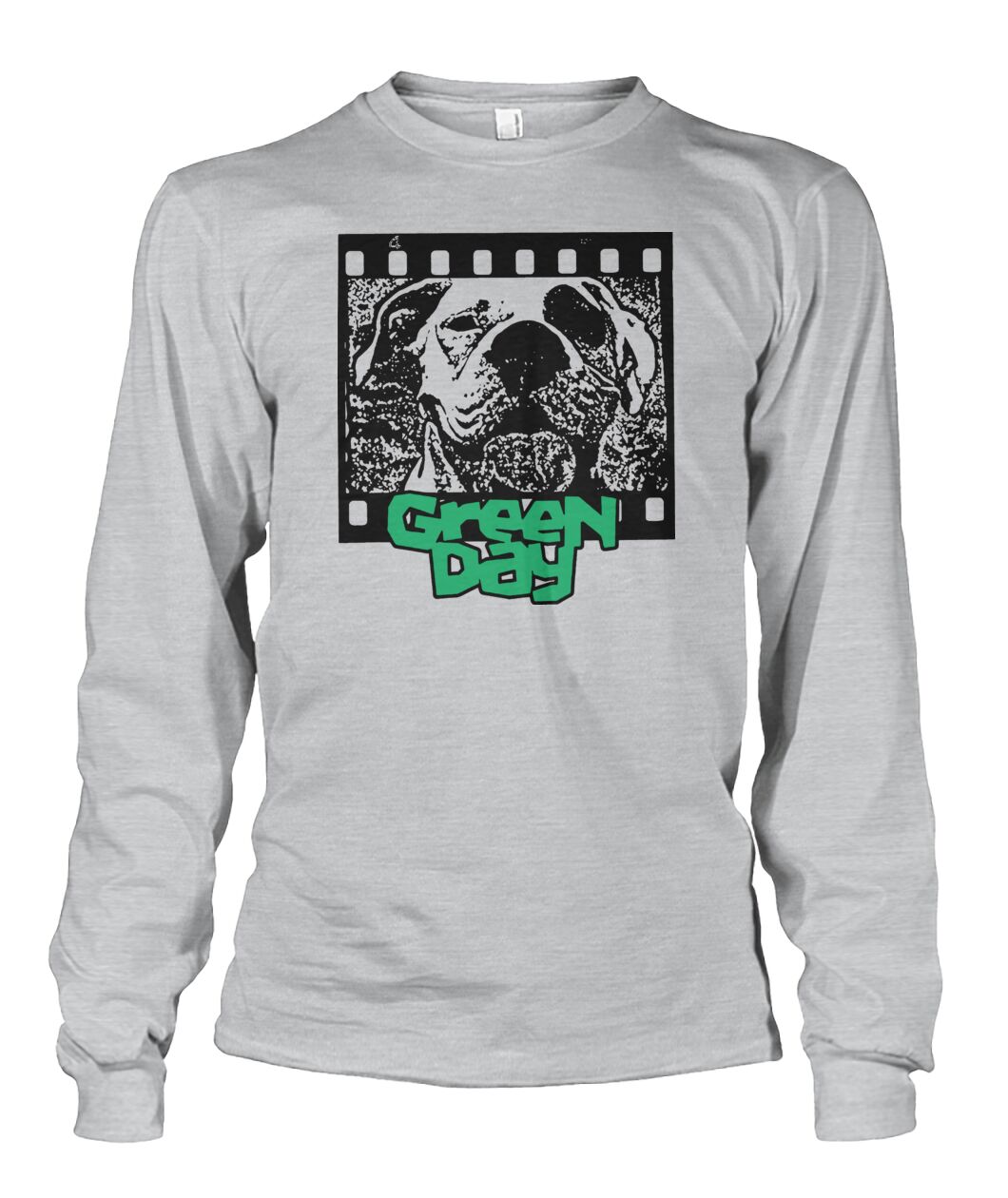 Green Day Saviors Tour Merch Film Strip Dog T-Sweatshirt