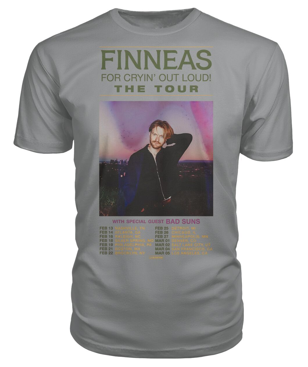 New Finneas Cryin’ Out Loud The Tour 2025 Hoodie