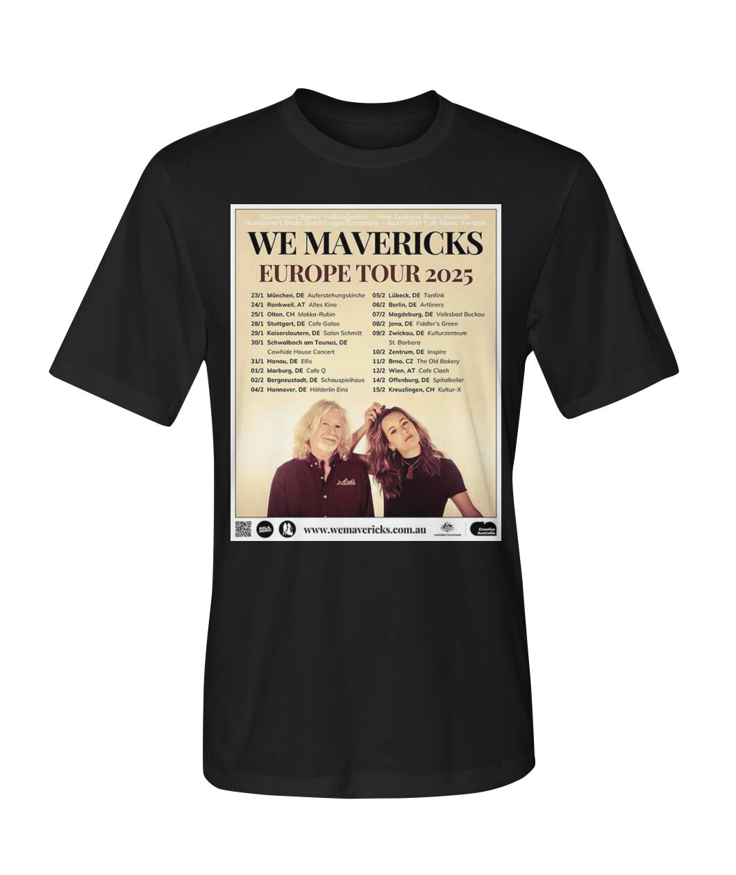 We Mavericks Europe Tour 2025 Hoodie