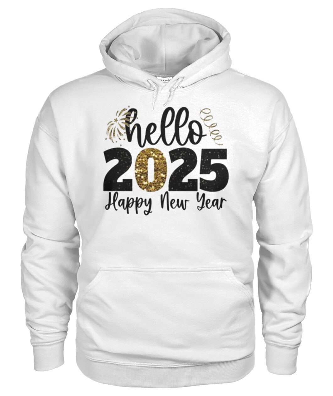 Hello 2025 Happy New Year Hoodie