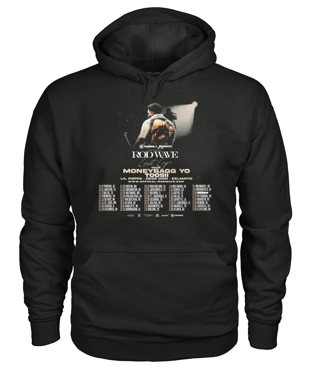 Rod Wave Last Lap TourHoodie