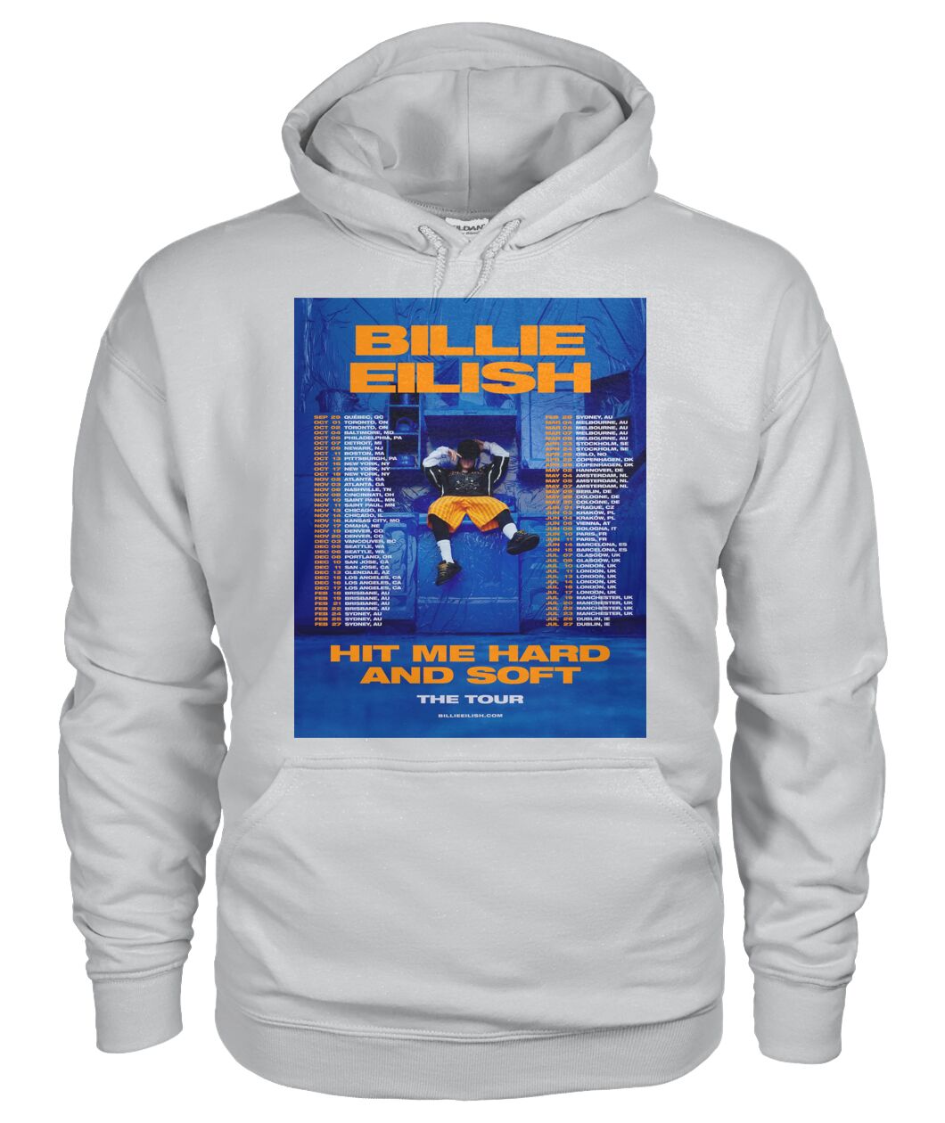 Billie Eilish Hit Me Hard and Soft The TourHoodie
