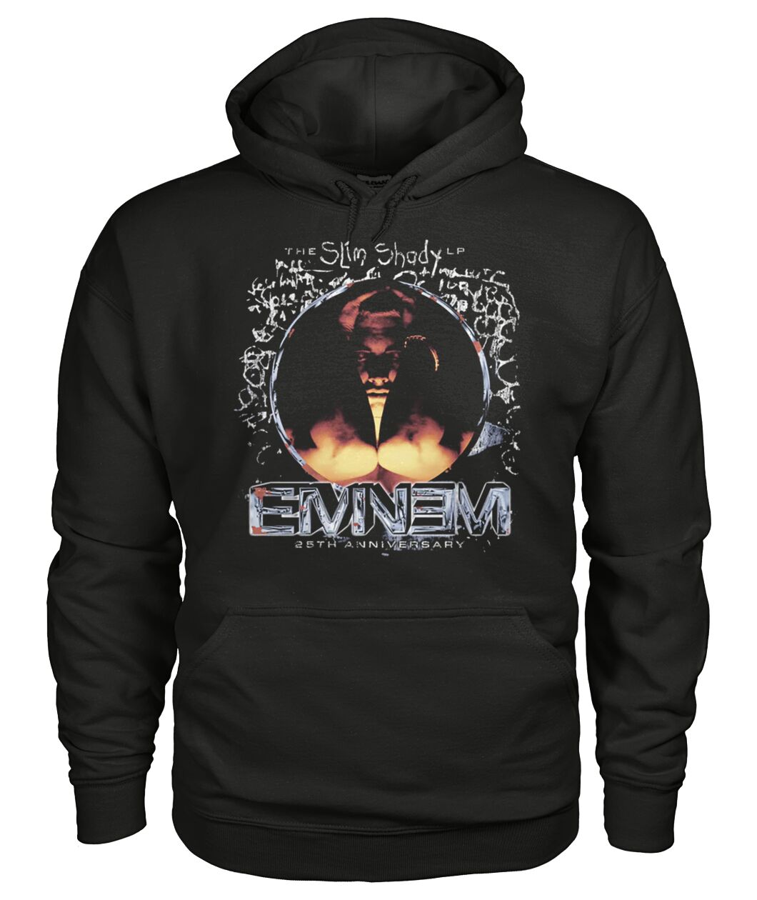 Eminem Sslp25 Portrait Hoodie