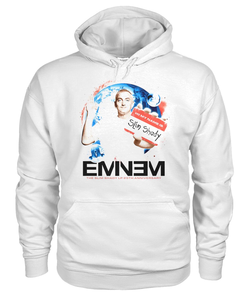 New Eminem Sslp25 Name Tag Hoodie