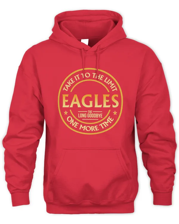 New Official Eagles Band Merch Take It To The Limit The Long Goodbye Tour 2024 Hoodie
