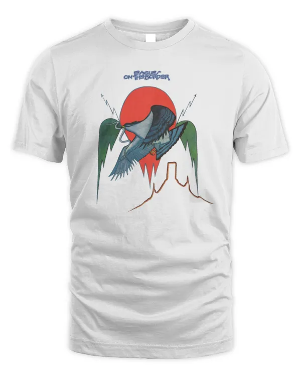 New Official Eagles Band Merch On The Border Hoodie