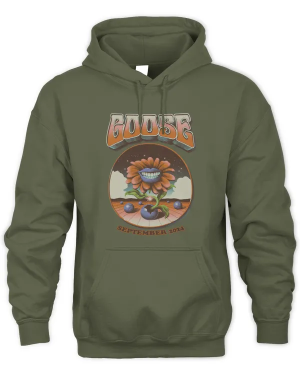 New Goose The Band Merchandise Store Flowermouth Tour Hoodie