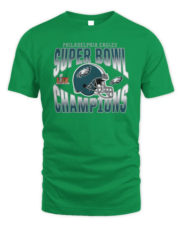 New Philadelphia Eagles Merch Eagles Super Bowl LIX Champions Tee Shirt