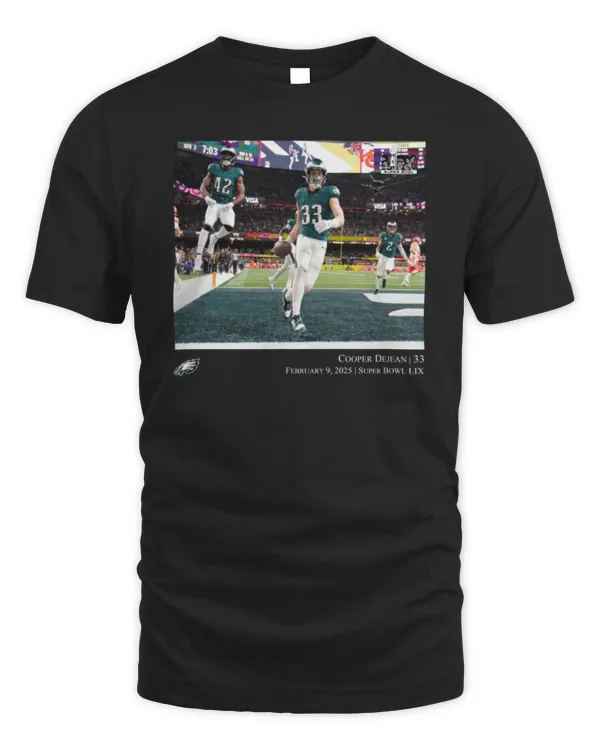 New Eagles SuperBowl Merch NFL Flash Features Super Bowl LIX Champions Cooper DeJean Hoodie