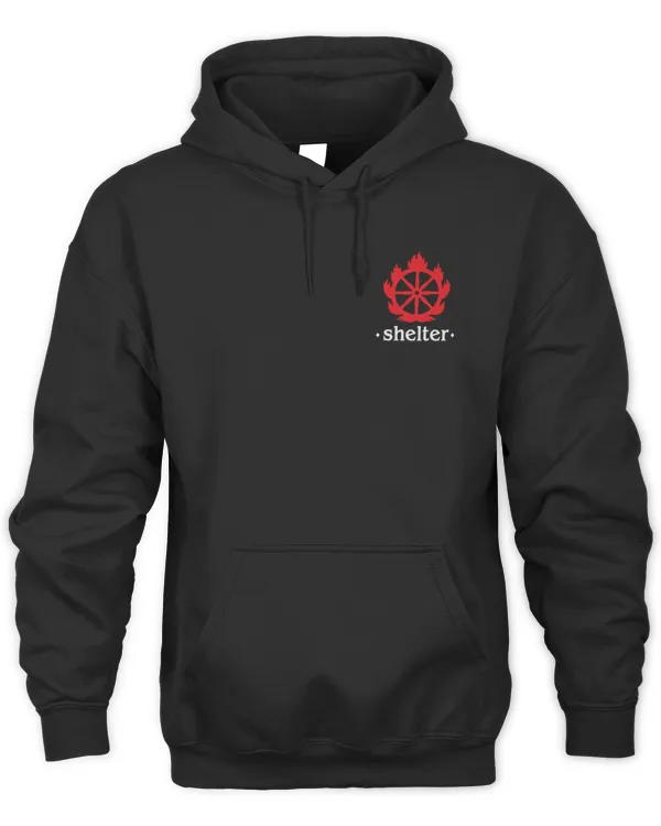 New Official Shelter Band Merch Mantra Hoodie