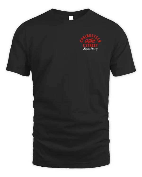 New Springsteen & The E-Street Band Bergen 2024 Limited Edition Tour Tee Shirt Bruce Springsteen Merch