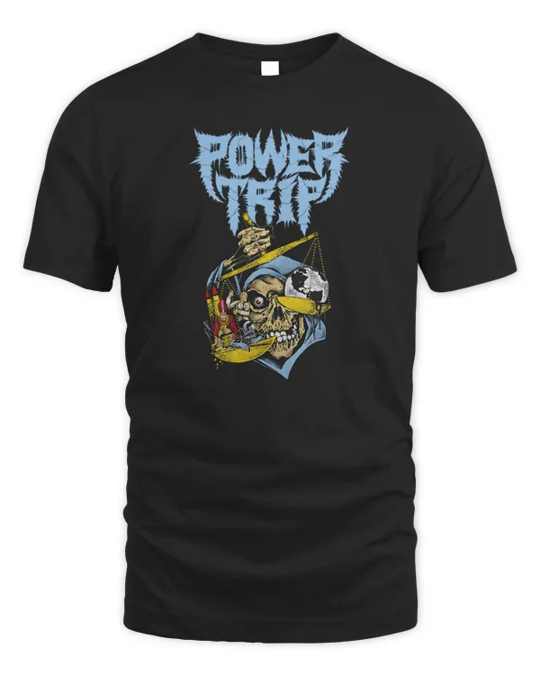 New Official Power Trip Band Merch Power Trip Scale Hoodie