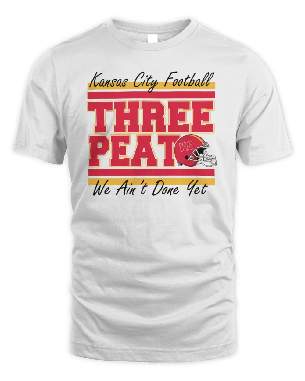 3 Peat Kansas City Chiefs Tee