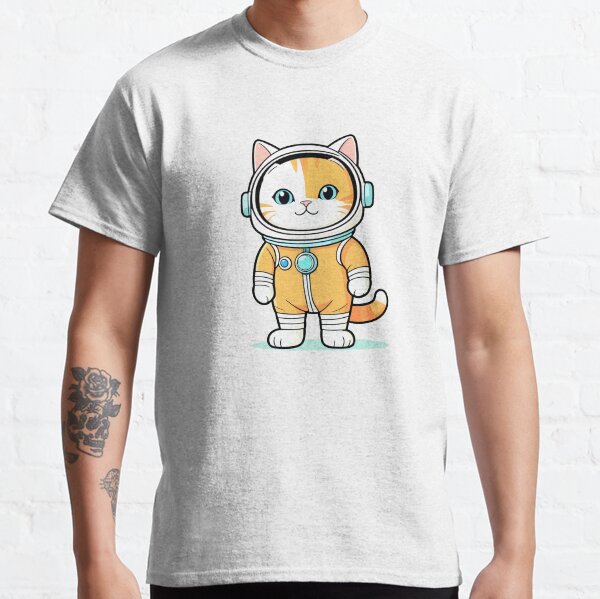 Astronaut Cat Classic T-Shirt