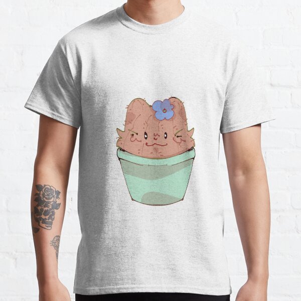 Pink cat pitaya cactus Classic T-Shirt