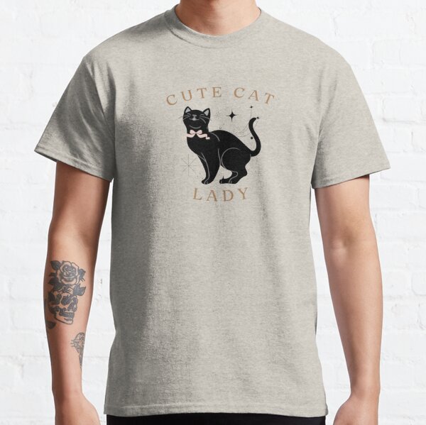 Cute Cat Lady Classic T-Shirt