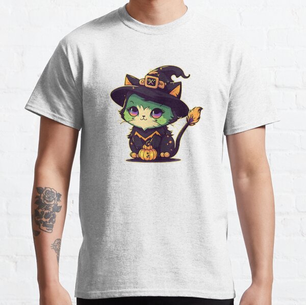 Cute Little Witchy Cat Classic T-Shirt