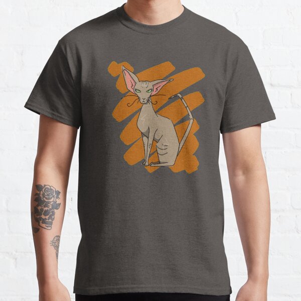 Oriental Cat scratch Classic T-Shirt