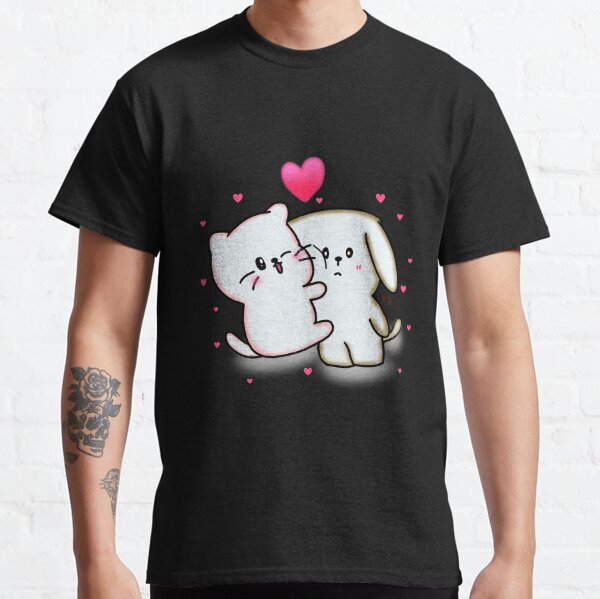 Cat,Cat Lover,Dog Lover - Cat love Dog Classic T-Shirt