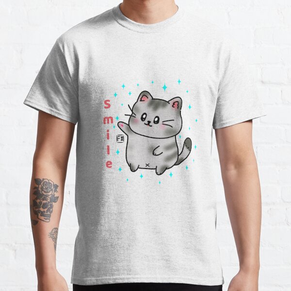 Cat,Cat Lover - Smile cat Classic T-Shirt