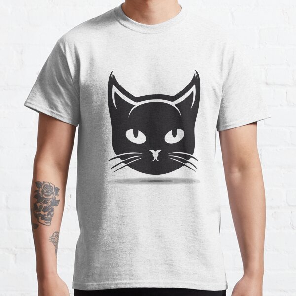 Black cute cat  Classic T-Shirt