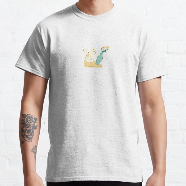 Cat Knocking Over Classic T-Shirt